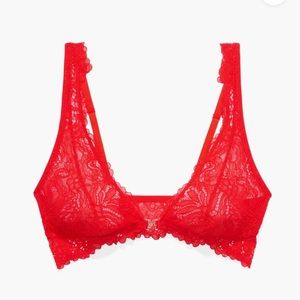 NWT Savage X Fenty Corded Lace Bralette